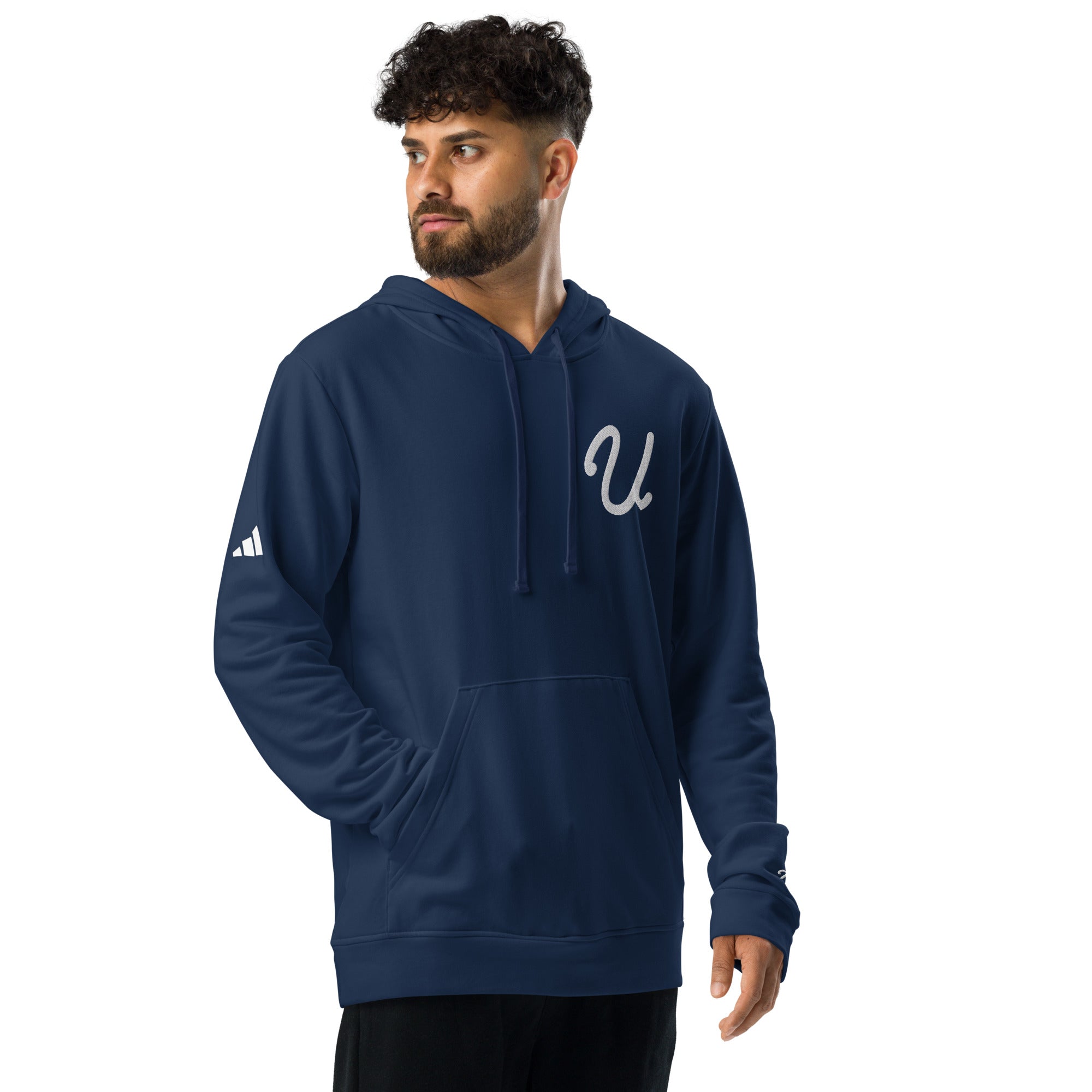 adidas fleece hoodie - embroidery – Mulligan Crew Golf